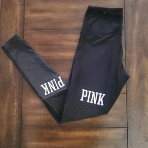 PINK- VS leggings size small